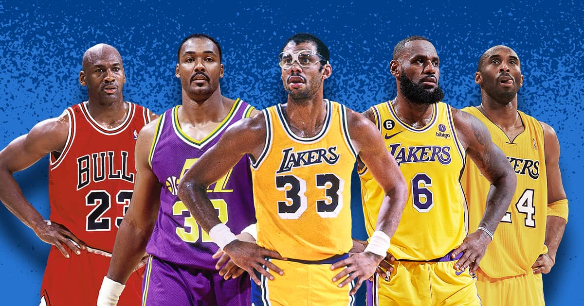 Top 5 máximos anotadores historia NBA